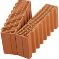 Поризованный кирпич - поризованный керамический блок (теплая керамика) ПОРОТЕРМ (POROTHERM) 51 1/2 М100 Размер: 510x250x219